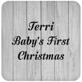 Terri Baby's First Christmas - Drink Coaster F