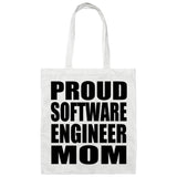 Proud Software Engineer Mom - Tote Bag White