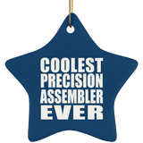 Coolest Precision Assembler Ever - Star Ornament