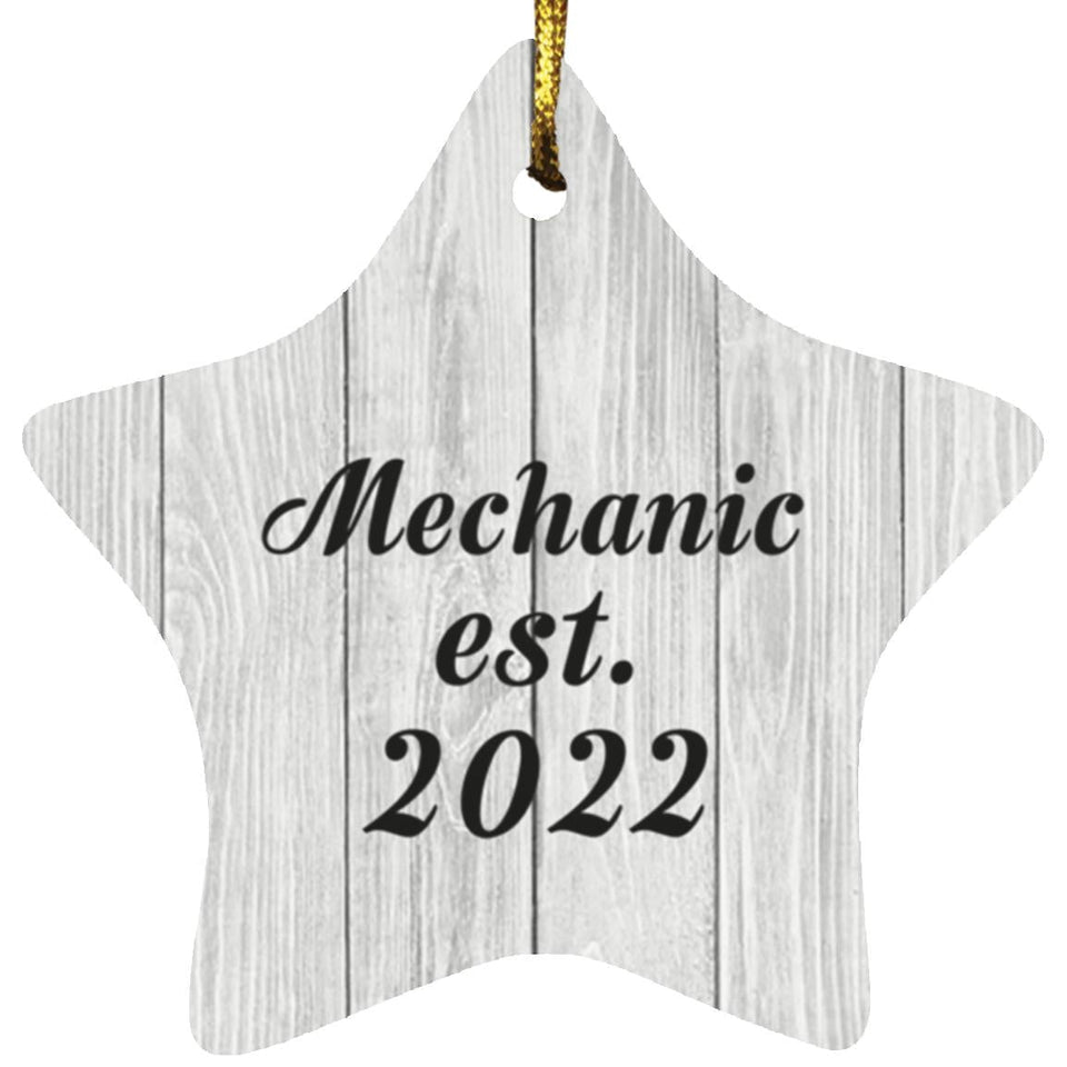 Mechanic Established Est. 2022 - Star Ornament F