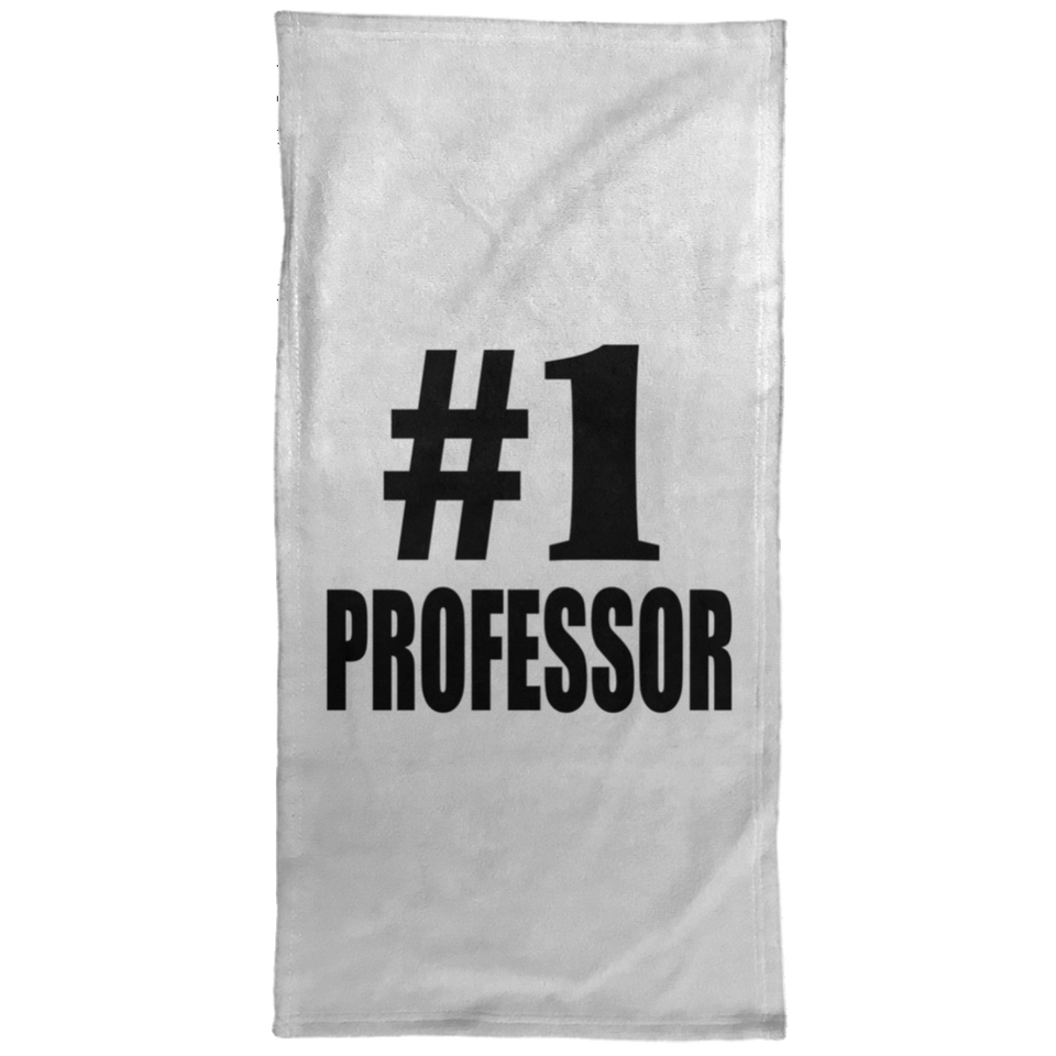 Number One #1 Professor - Hand Towel