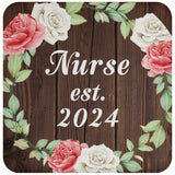 Nurse Established Est. 2024 - Drink Coaster A