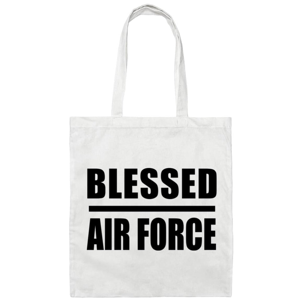 Blessed Air Force - Tote Bag White