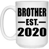 Brother Established EST. 2020 - 15oz Coffee Mug