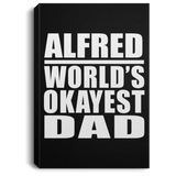 Alfred World's Okayest Dad - Canvas Portrait