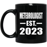 Meteorologist Established EST. 2023 - 11oz Coffee Mug Black