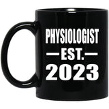 Physiologist Established EST. 2023 - 11oz Coffee Mug Black