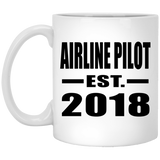 Airline Pilot Established EST. 2018 - 11 Oz Coffee Mug
