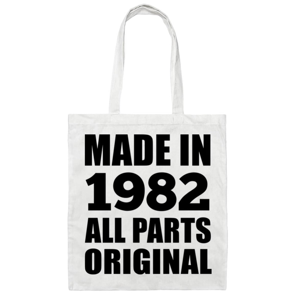 42nd Birthday Made in 1982 All Parts Original - Tote Bag White