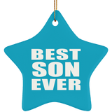 Best Son Ever - Star Ornament
