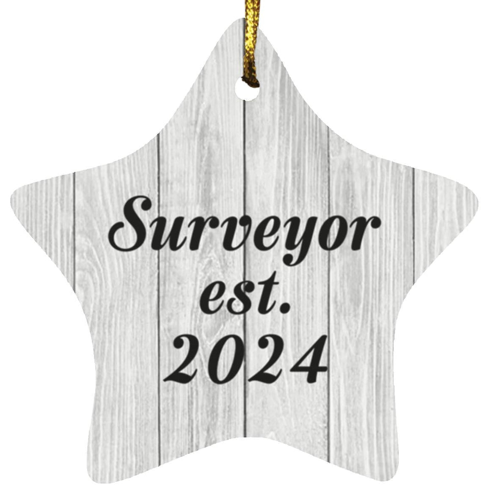 Surveyor Established Est. 2024 - Star Ornament F