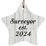 Surveyor Established Est. 2024 - Star Ornament F