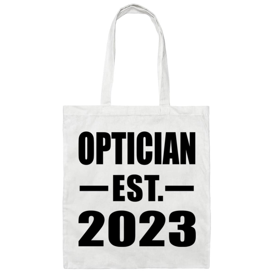 Optician Established EST. 2023 - Tote Bag White