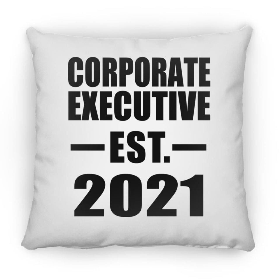Corporate Executive Established EST. 2021 - Throw Pillow