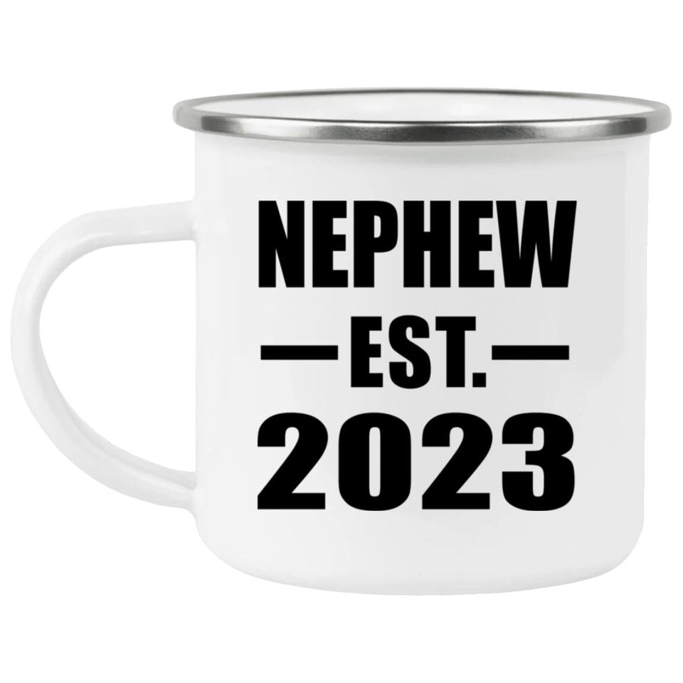 Nephew Established EST. 2023 - 12oz Camping Mug