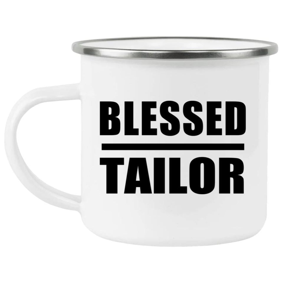 Blessed Tailor - 12oz Camping Mug