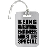 Being Environmental Engineer Makes Life Special - Luggage Bag Tag