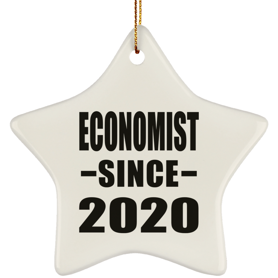 Economist Since 2020 - Star Ornament