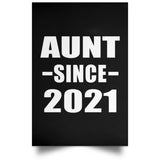 Aunt Since 2021 - Poster Portrait