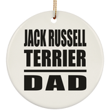 Jack Russell Terrier Dad - Circle Ornament