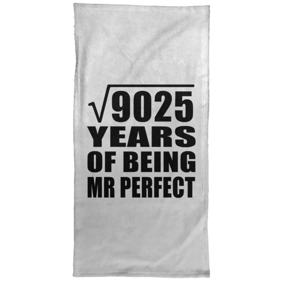 95th Anniversary Square Root of 9025 Years of Mr Perfect - Hand Towel