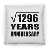 36th Anniversary Square Root of 1296 Years Anniversary - Throw Pillow