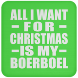 All I Want For Christmas Is My Boerboel - Coaster