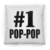 Number One #1 Pop-Pop - Throw Pillow
