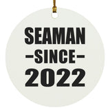 Seaman Since 2022 - Circle Ornament