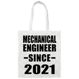 Mechanical Engineer Since 2021 - Tote Bag White
