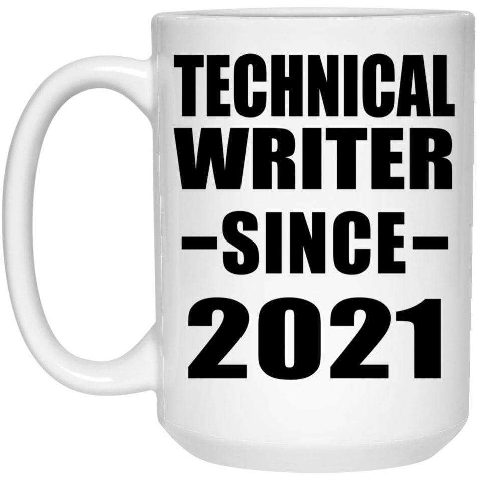 Technical Writer Since 2021 - 15oz Coffee Mug