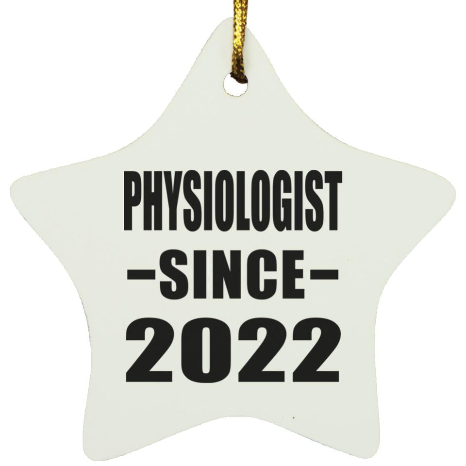 Physiologist Since 2022 - Star Ornament