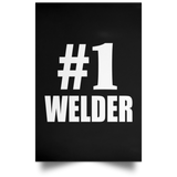 Number One #1 Welder - Poster Portrait