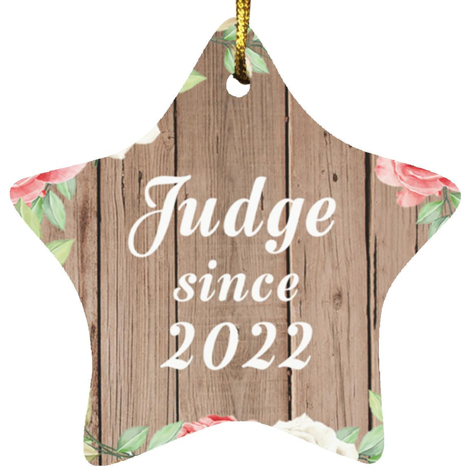 Judge Since 2022 - Star Ornament B