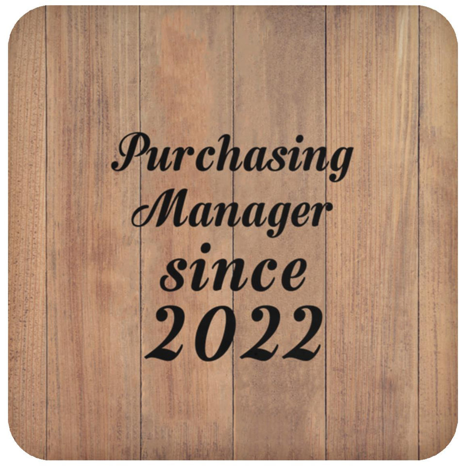 Purchasing Manager Since 2022 - Drink Coaster C