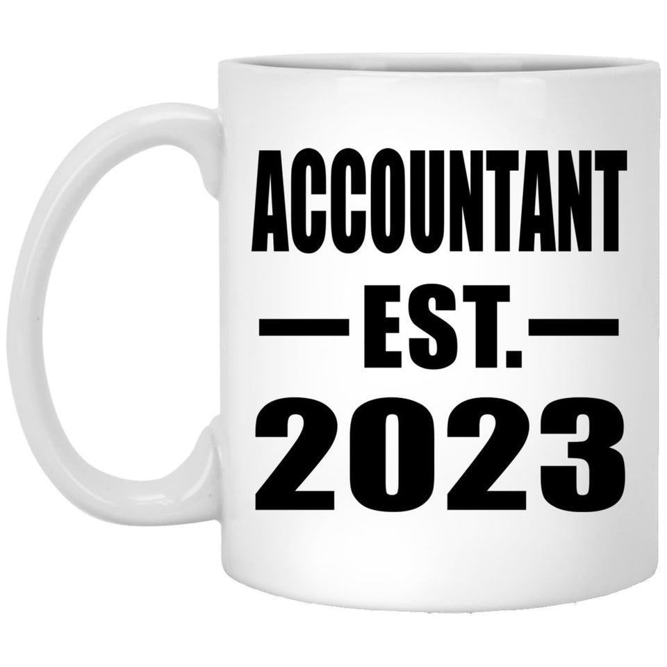 Accountant Established EST. 2023 - 11oz Coffee Mug