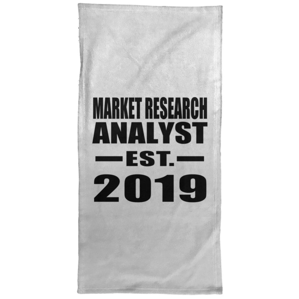 Market Research Analyst Established EST. 2019 - Hand Towel
