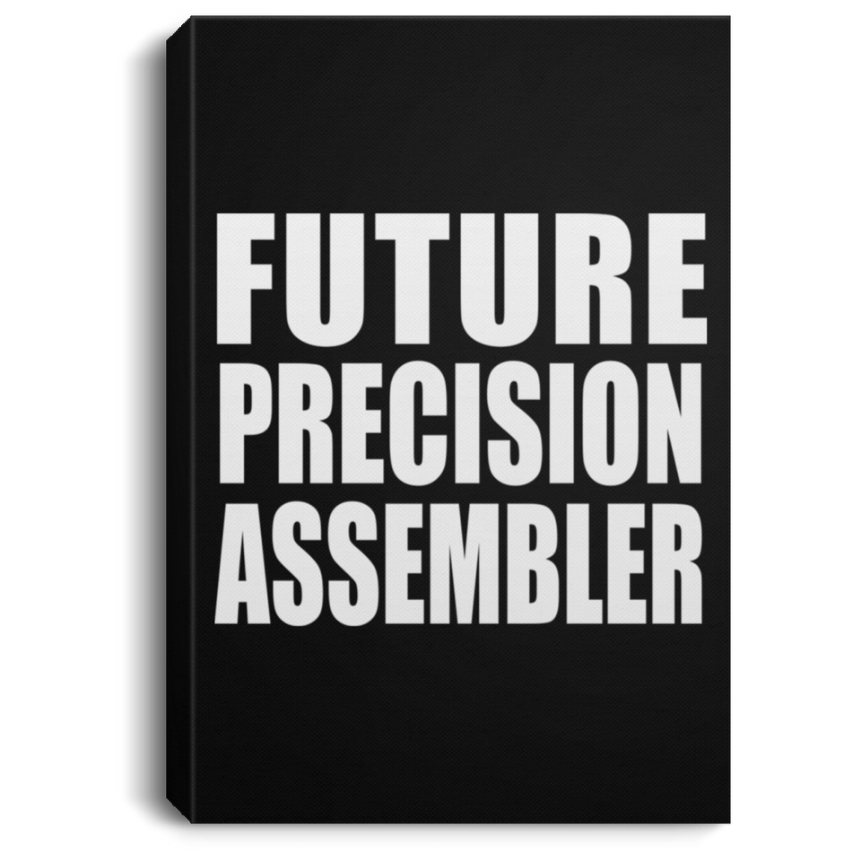 Future Precision Assembler - Canvas Portrait