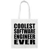 Coolest Software Engineer Ever - Tote Bag White