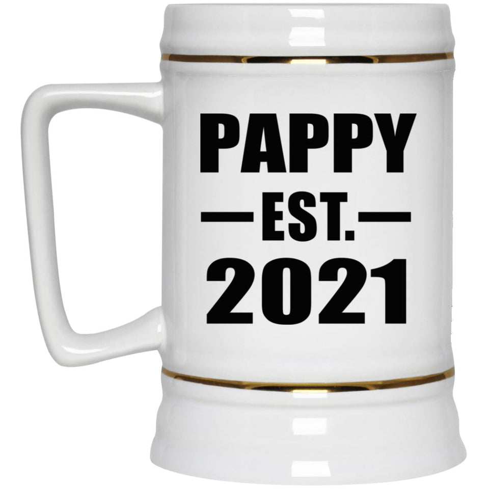 Pappy Established EST. 2021 - Beer Stein