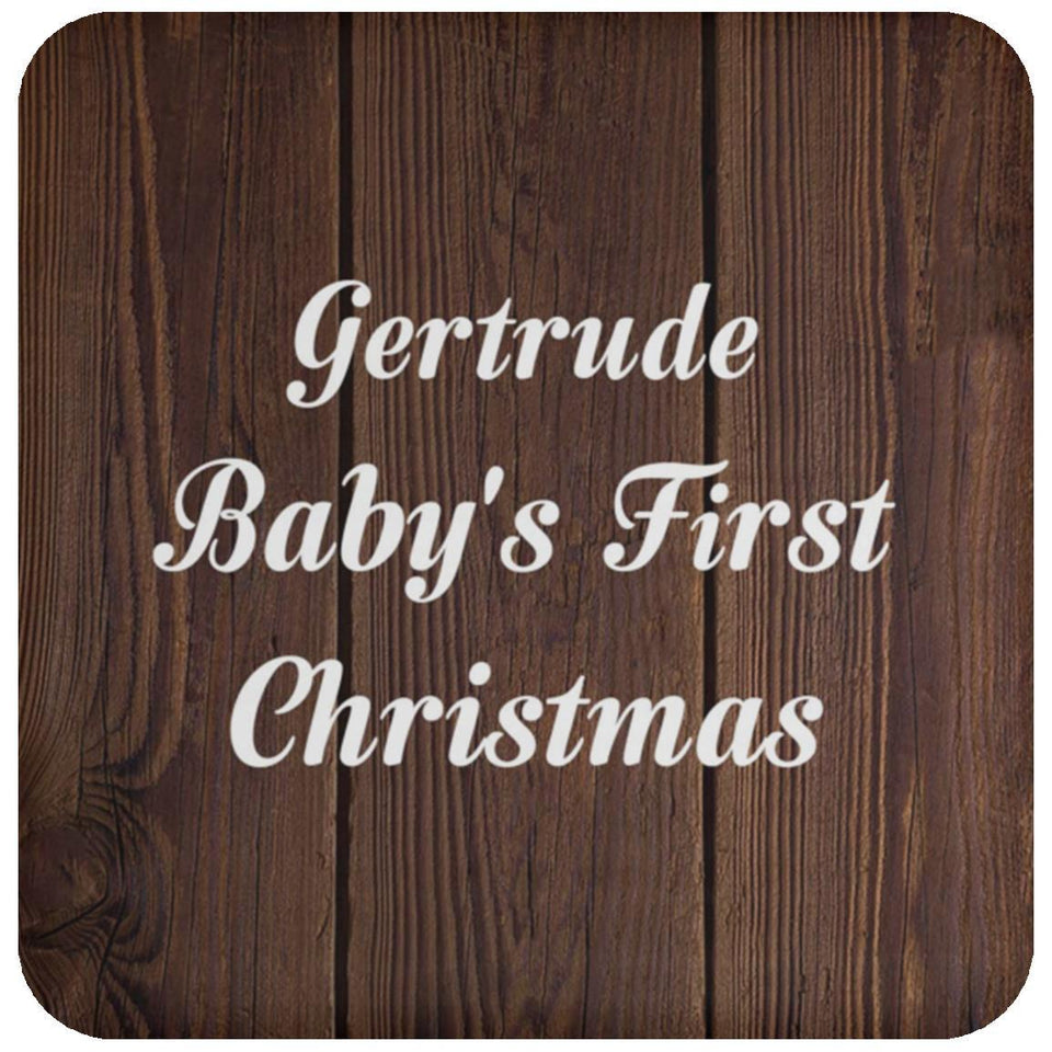 Gertrude Baby's First Christmas - Drink Coaster D