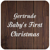 Gertrude Baby's First Christmas - Drink Coaster D