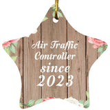 Air Traffic Controller Since 2023 - Star Ornament B
