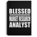 Blessed Market Research Analyst - Canvas Portrait