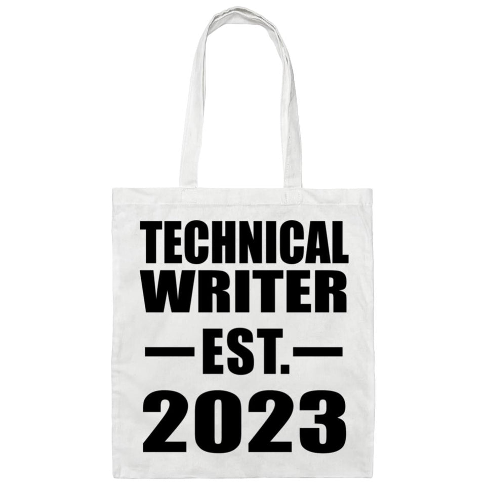 Technical Writer Established EST. 2023 - Tote Bag White