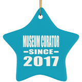 Museum Curator Since 2017 - Star Ornament