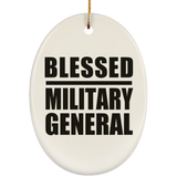 Blessed Military General - Oval Ornament
