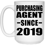Purchasing Agent Since 2019 - 15oz Coffee Mug