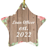 Loan Officer Established Est. 2022 - Star Ornament B