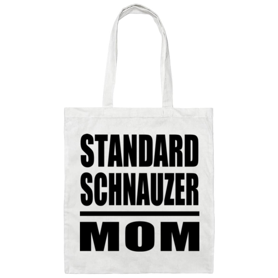 Standard Schnauzer Mom - Tote Bag White
